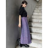 ウェーブチェックナロースカート | MURUA | 詳細画像6 