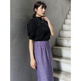 ウェーブチェックナロースカート | MURUA | 詳細画像7 