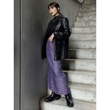 ウェーブチェックナロースカート | MURUA | 詳細画像8 