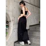 デニムフロントオープンロングスカート | MURUA | 詳細画像14 