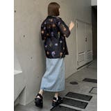 デニムフロントオープンロングスカート | MURUA | 詳細画像18 