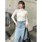 デニムフロントオープンロングスカート | MURUA | 詳細画像22 