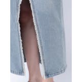 デニムフロントオープンロングスカート | MURUA | 詳細画像33 