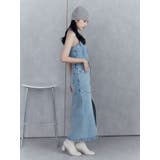 デニムフロントオープンロングスカート | MURUA | 詳細画像5 