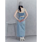 デニムフロントオープンロングスカート | MURUA | 詳細画像6 