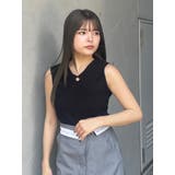 付け衿2WAYリブニット | MURUA | 詳細画像2 