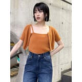 シャギージップカーデ×キャミSET | MURUA | 詳細画像23