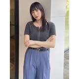 シャギージップカーデ×キャミSET | MURUA | 詳細画像28