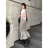 バックシャンリブカットソー | MURUA | 詳細画像15 