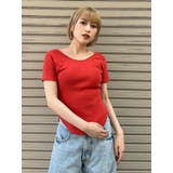 バックシャンリブカットソー | MURUA | 詳細画像16 