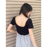 バックシャンリブカットソー | MURUA | 詳細画像21 
