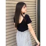 バックシャンリブカットソー | MURUA | 詳細画像22 
