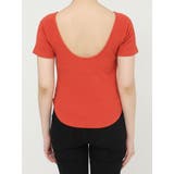 バックシャンリブカットソー | MURUA | 詳細画像28 