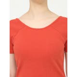 バックシャンリブカットソー | MURUA | 詳細画像29 