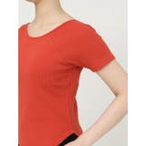 バックシャンリブカットソー | MURUA | 詳細画像30 