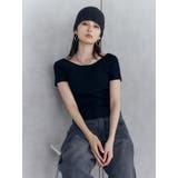バックシャンリブカットソー | MURUA | 詳細画像7 
