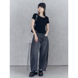 バックシャンリブカットソー | MURUA | 詳細画像8 