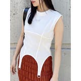 ガーターヘムトップス | MURUA | 詳細画像1 