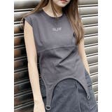 ダークグレー | ガーターヘムトップス | MURUA