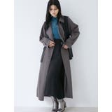 グレー | ジレレイヤードトレンチコート【マルチウェイ】 | MURUA