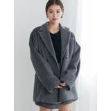 ウール混オーバーテーラードジャケット | MURUA | 詳細画像1