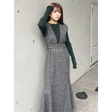 サイドベルトマーメイドジャンパースカート | MURUA | 詳細画像15