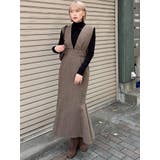 サイドベルトマーメイドジャンパースカート | MURUA | 詳細画像16