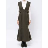 サイドベルトマーメイドジャンパースカート | MURUA | 詳細画像20