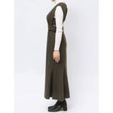 サイドベルトマーメイドジャンパースカート | MURUA | 詳細画像21 