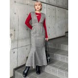 サイドベルトマーメイドジャンパースカート | MURUA | 詳細画像4