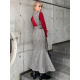 サイドベルトマーメイドジャンパースカート | MURUA | 詳細画像5