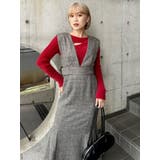 サイドベルトマーメイドジャンパースカート | MURUA | 詳細画像6