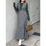 ダークミックス | サイドベルトマーメイドジャンパースカート | MURUA
