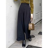 ブラック | ヘムアジャストタックパンツ | MURUA