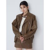 ヴィンテージライクフェイクレザーミニスカート | MURUA | 詳細画像12 