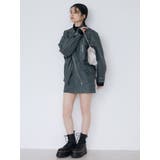 ヴィンテージライクフェイクレザーミニスカート | MURUA | 詳細画像20 