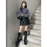 ヴィンテージライクフェイクレザーミニスカート | MURUA | 詳細画像30 