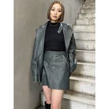 ヴィンテージライクフェイクレザーミニスカート | MURUA | 詳細画像41 