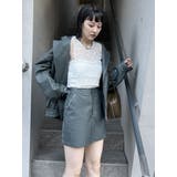 ヴィンテージライクフェイクレザーミニスカート | MURUA | 詳細画像49 