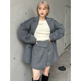 ウール混ミニスカート | MURUA | 詳細画像2 