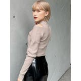 カシュクールハーフジップトップス | MURUA | 詳細画像13 