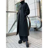 ブラック | スタンドカラーコート | MURUA