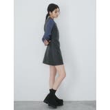 フェイクレザーホックミニワンピース | MURUA | 詳細画像8 