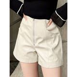 フェイクレザーショートパンツ | MURUA | 詳細画像1 