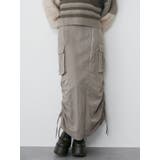 シャイニーカーゴマキシスカート | MURUA | 詳細画像1 