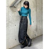 シャイニーカーゴマキシスカート | MURUA | 詳細画像18 