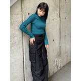 シャイニーカーゴマキシスカート | MURUA | 詳細画像20 