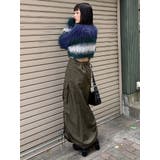 シャイニーカーゴマキシスカート | MURUA | 詳細画像23 