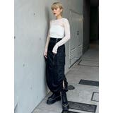 シャイニーカーゴマキシスカート | MURUA | 詳細画像27 