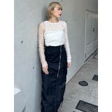 シャイニーカーゴマキシスカート | MURUA | 詳細画像29 